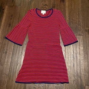 Sail to Sable Bell Sleeve Sweater Dress - Sz S